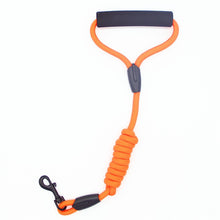 Load image into Gallery viewer, Heavy-Duty Nylon Dog Leash with Comfort Foam Handle 1/2&quot; diameter, 4 feet in length

