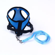 Load image into Gallery viewer, Breathable Mesh Harness and Leash for Small Breeds
