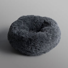 Load image into Gallery viewer, Super Soft Plush Dog Bed 18&quot; for small dogs 5 pounds and less.
