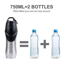 Load image into Gallery viewer, Stainless Steel Water Bottle 750mL (25oz)
