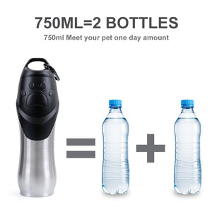 Stainless Steel Water Bottle 750mL (25oz)