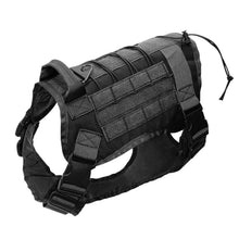 Load image into Gallery viewer, Tactical Vest Adjustable Nylon Water-Resistant Dog Harness with Handle for Training or Service
