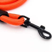 Load image into Gallery viewer, Heavy-Duty Nylon Dog Leash with Comfort Foam Handle 1/2&quot; diameter, 4 feet in length
